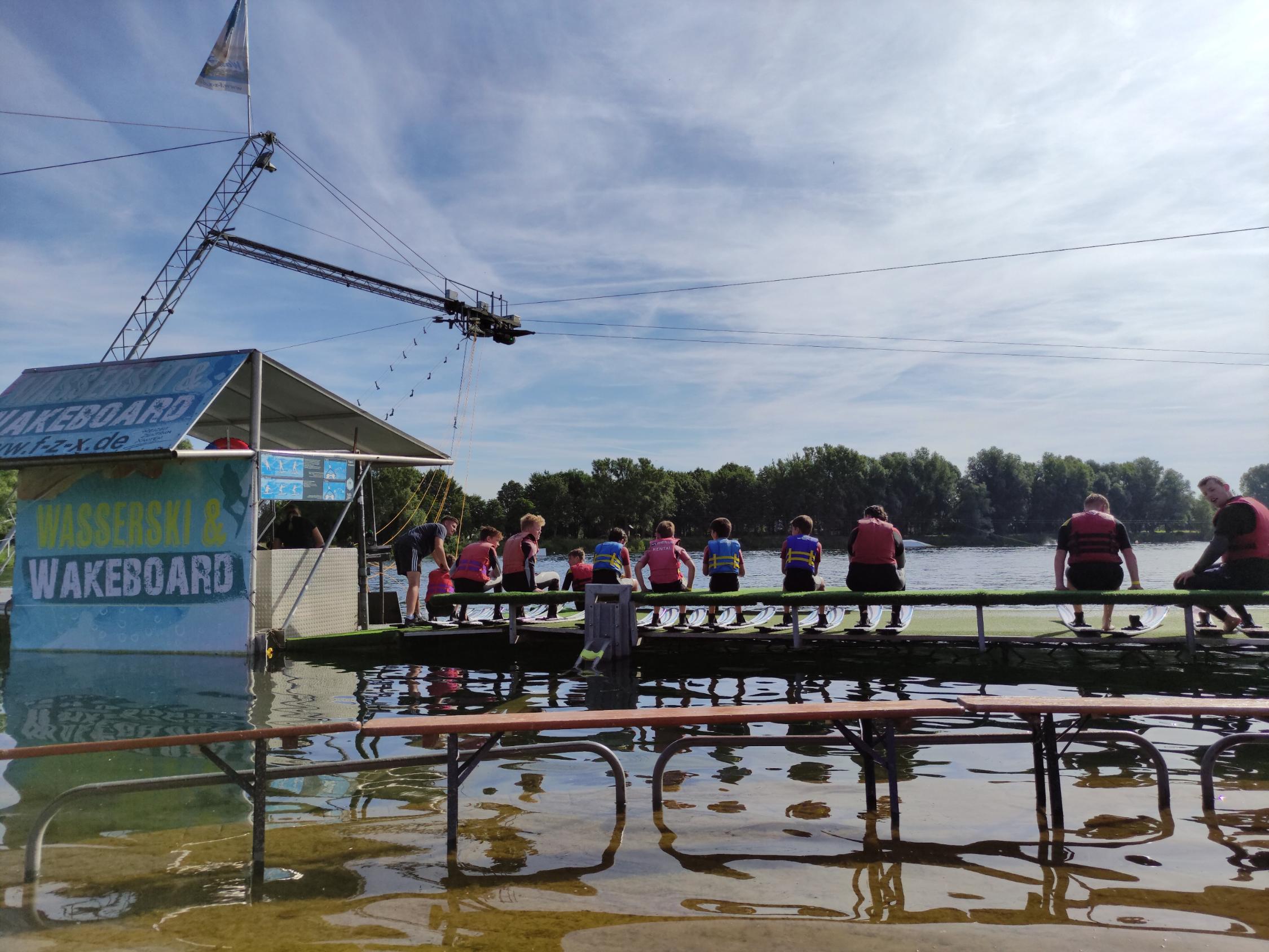 Wasserski an der Xantener Südsee