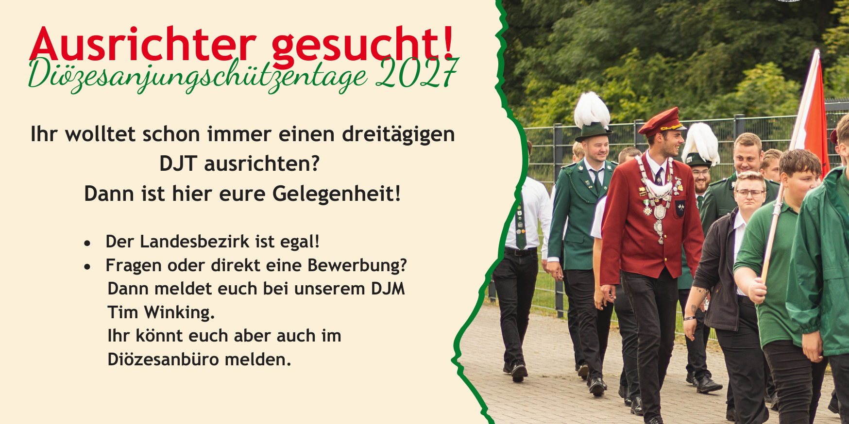 Ausrichter gesucht 2027