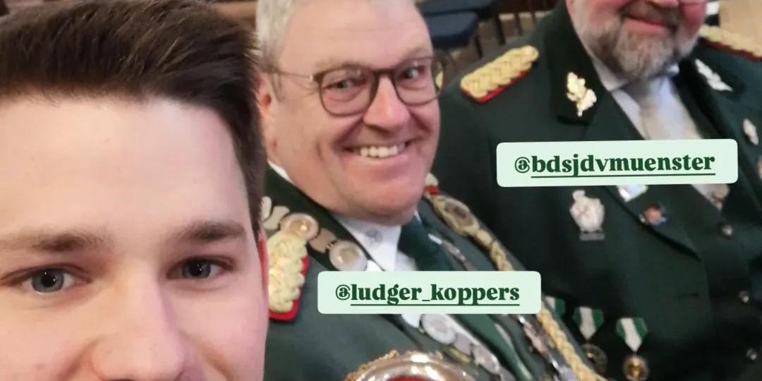 Sebastian Janßen, Ludger Koppers und Theo van Dornick