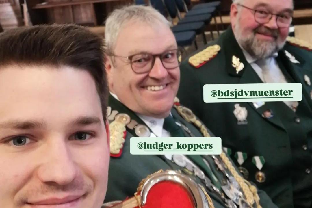Sebastian Janßen, Ludger Koppers und Theo van Dornick
