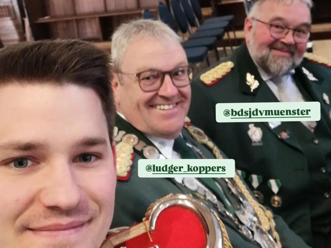 Sebastian Janßen, Ludger Koppers und Theo van Dornick