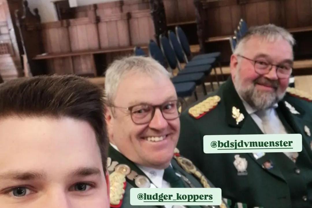 Sebastian Janßen, Ludger Koppers und Theo van Dornick