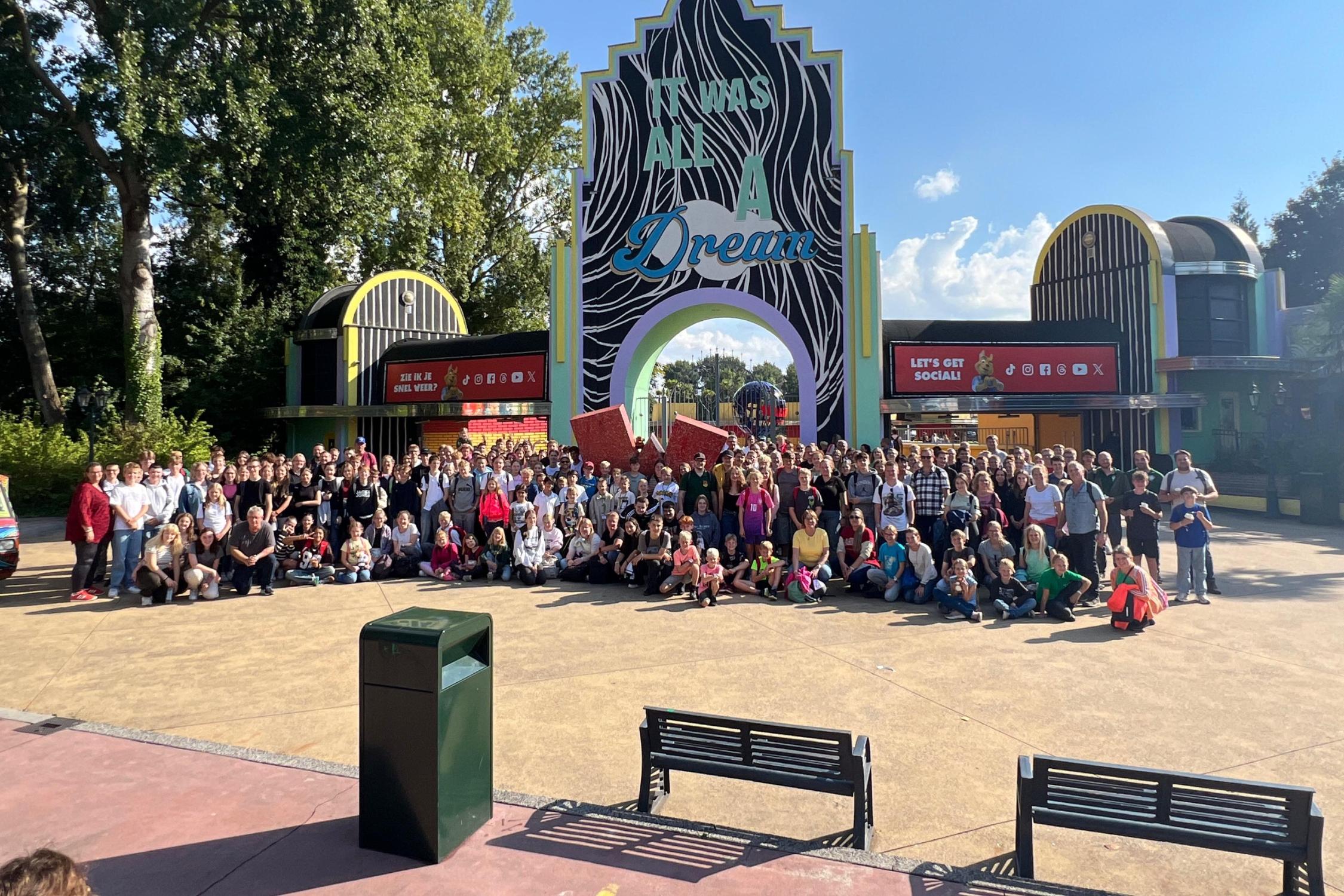 Gruppenfoto Walibi