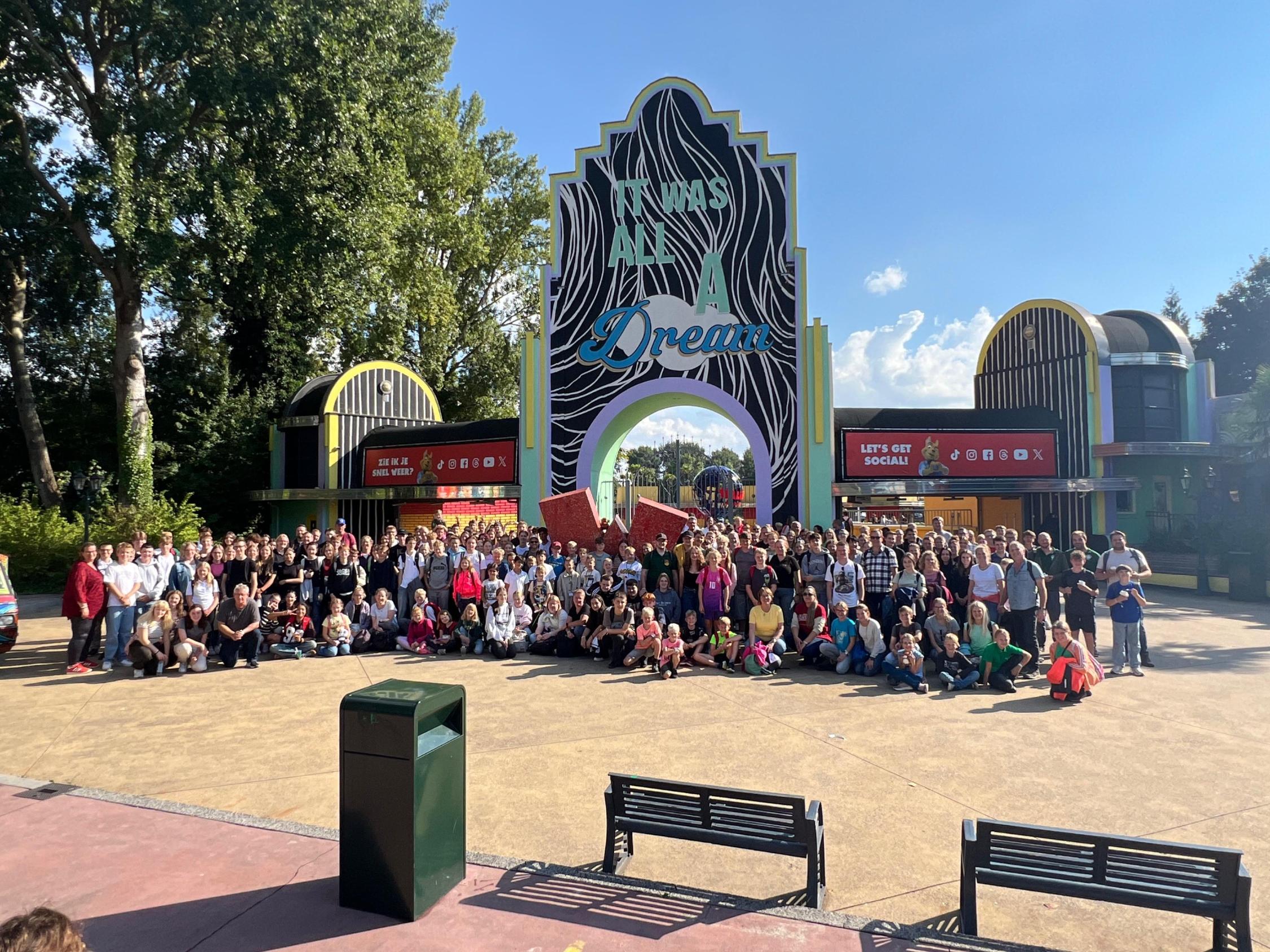 Gruppenfoto Walibi