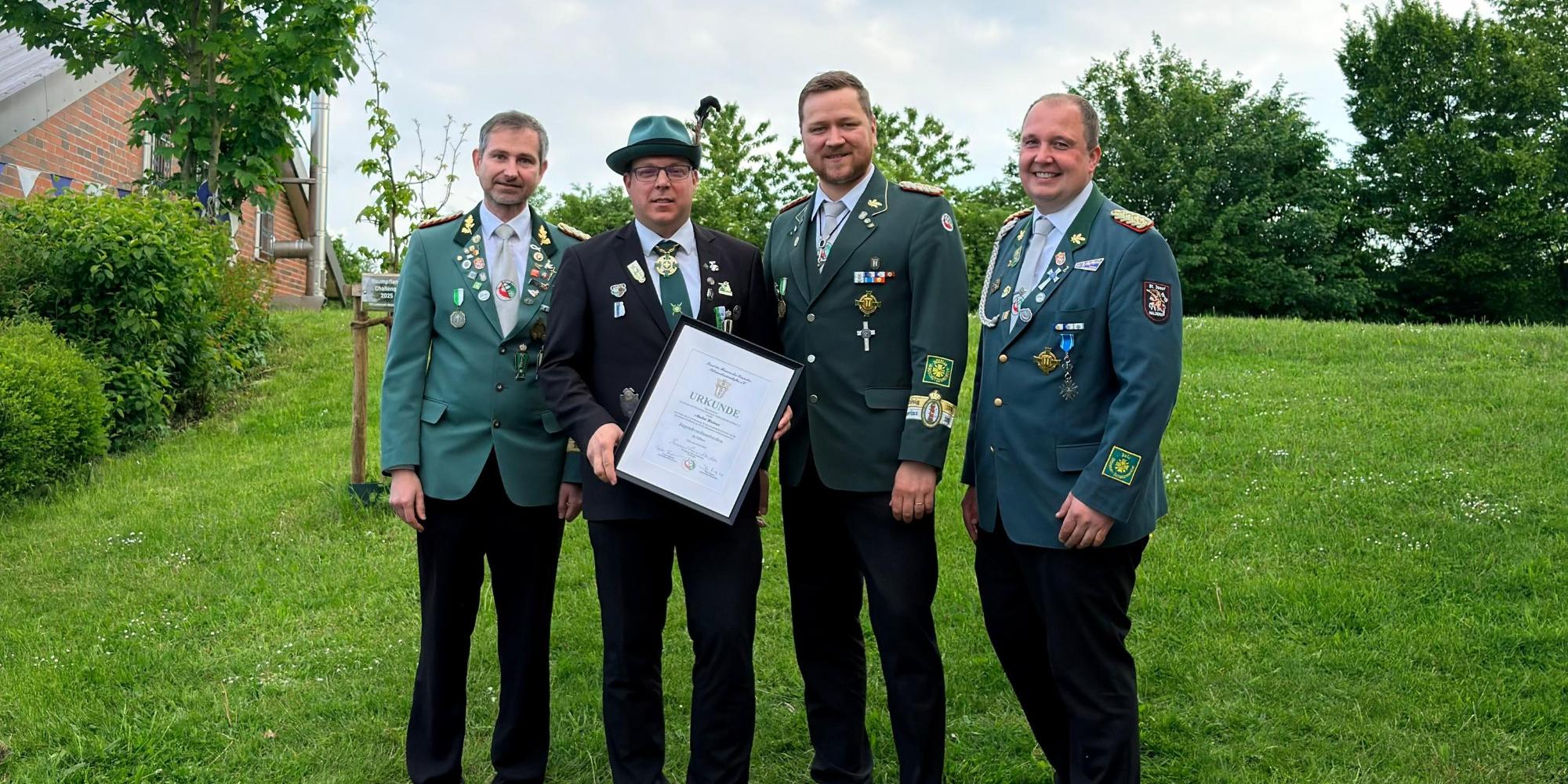 Ehrung JVO Silber, Andre Heinze