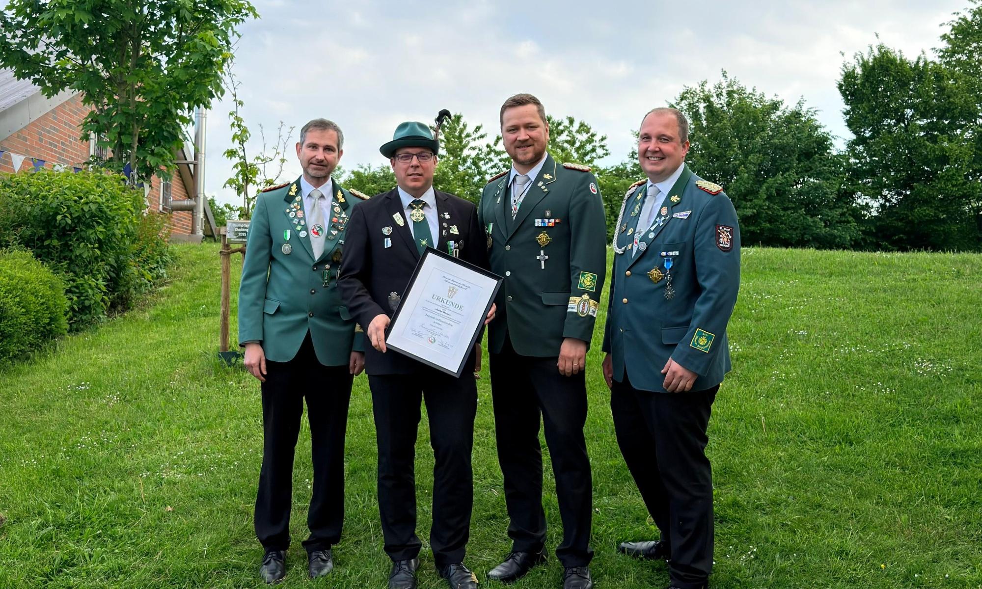 Ehrungen im BdSJ DV Münster