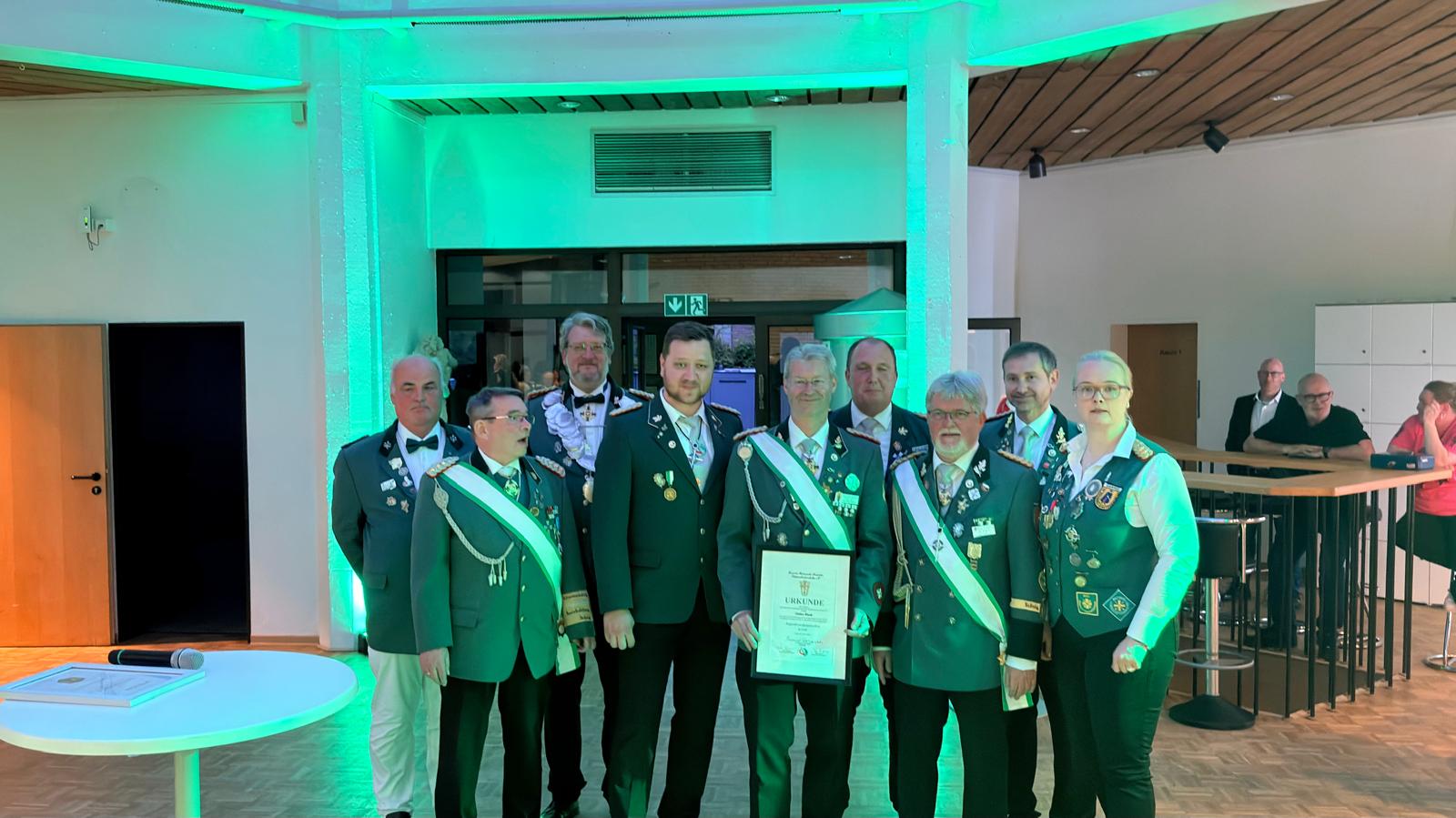 Ehrung JVO Gold, Detlev Rieck