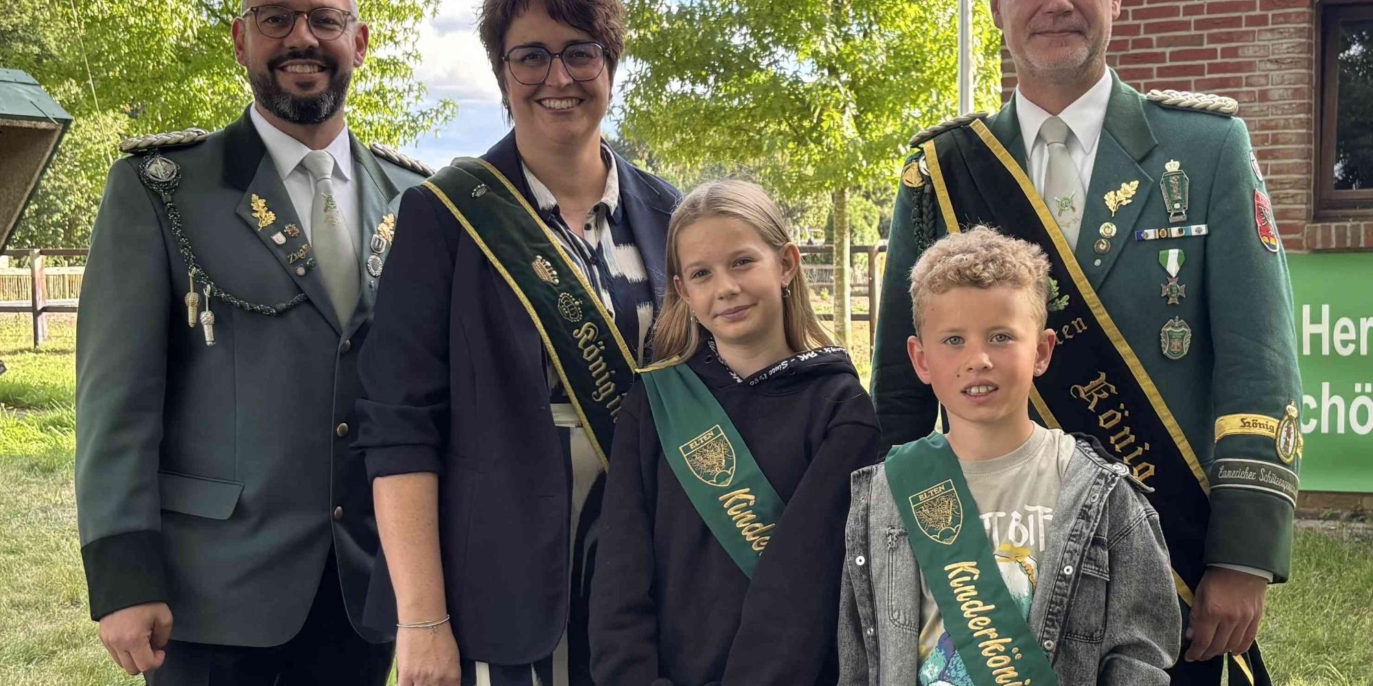 Kinderkönigspaar 2025 - Elten